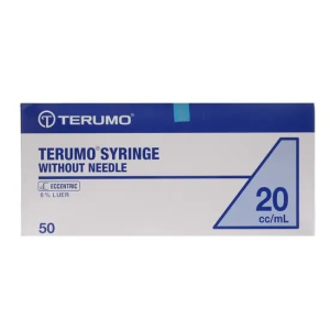 20ml Syringes Terumo 50 Pack